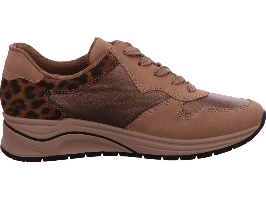 Rieker Damen Sneaker in beige-kombiniert