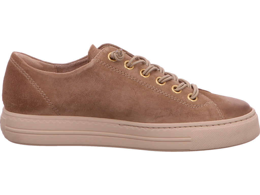 Paul Green Damen Sneaker in beige-kombiniert