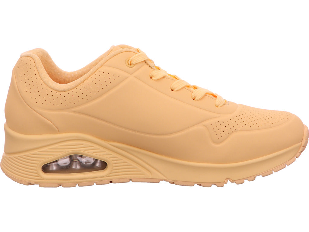 Skechers Damen Sneaker Uno-Stand On Air in gelb