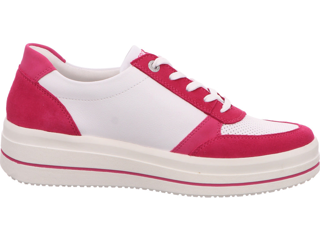 Remonte Damen Sneaker in weiß-bunt-kombiniert