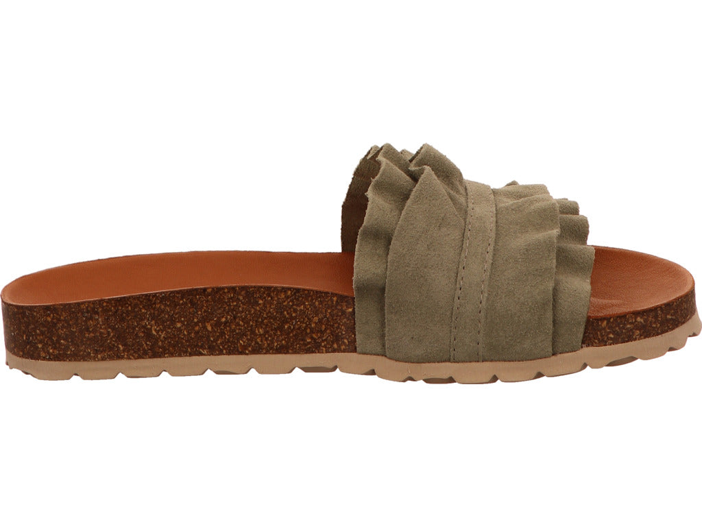 Fun Verbenas Damen Pantolette in grün