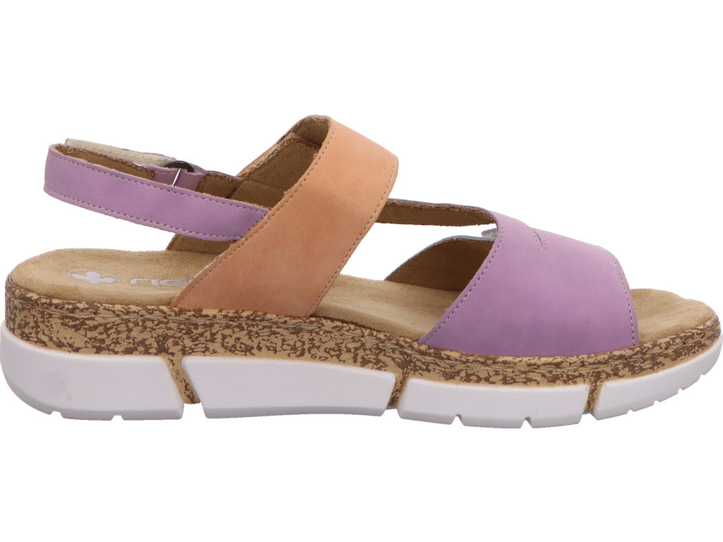 Rieker Damen Sandalette in multicolour