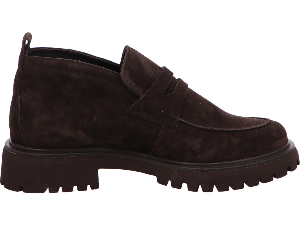 Paul Green Damen Slipper in dunkelbraun