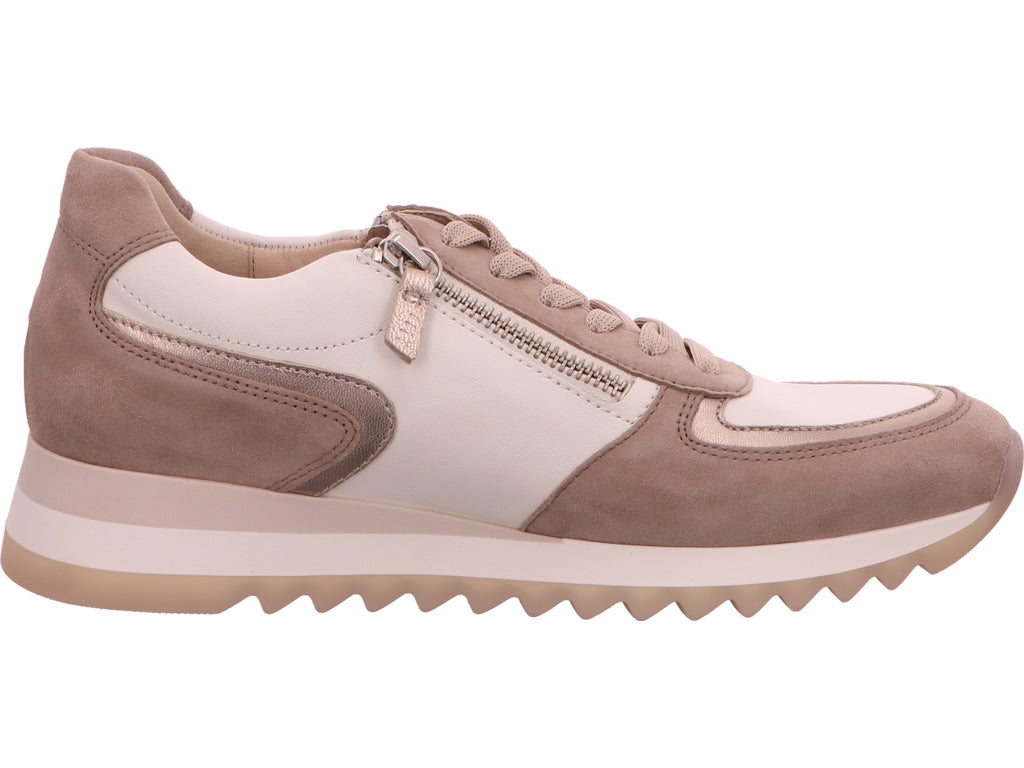 Gabor Damen Sneaker in beige-bunt-kombiniert
