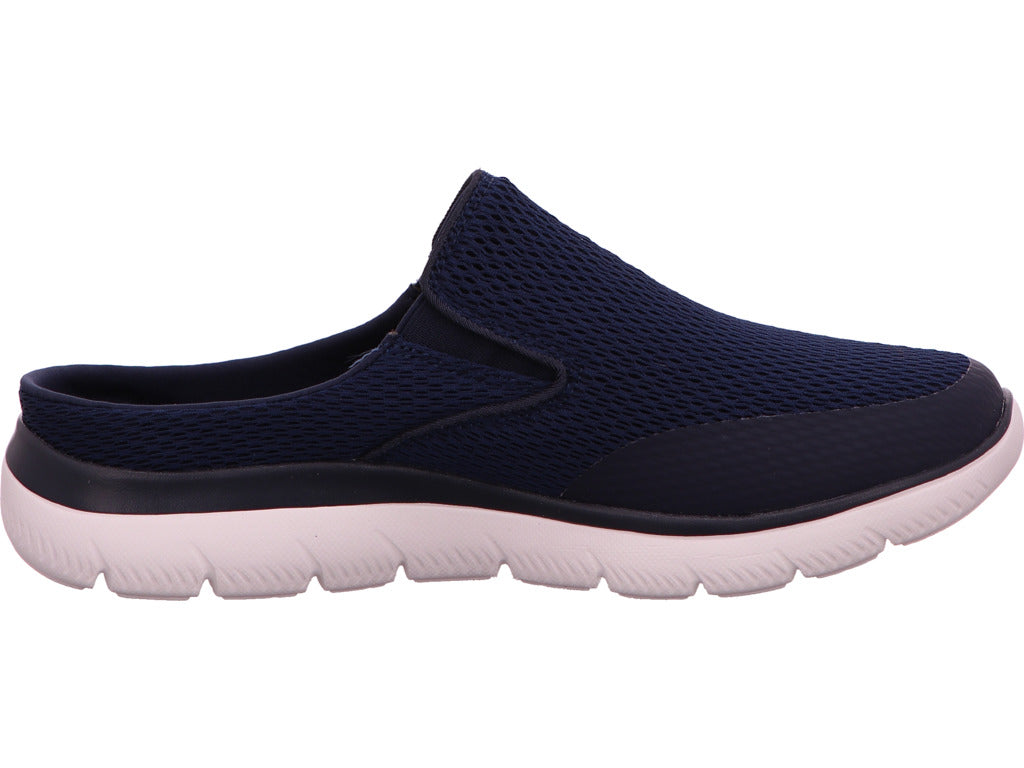 Skechers herenklomp / Töffler Summits - Vindicator in donkerblauw