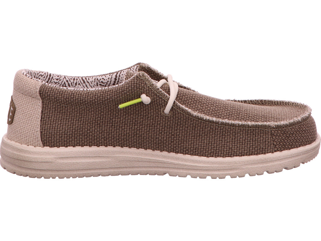 Hey Dude Herren Slipper Wally Braided in braun-kombiniert