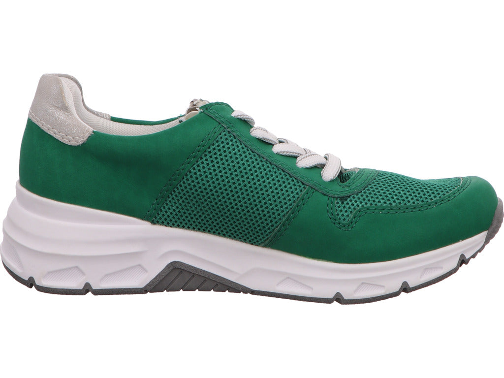 Rieker Damen Sneaker in grün-bunt-kombiniert