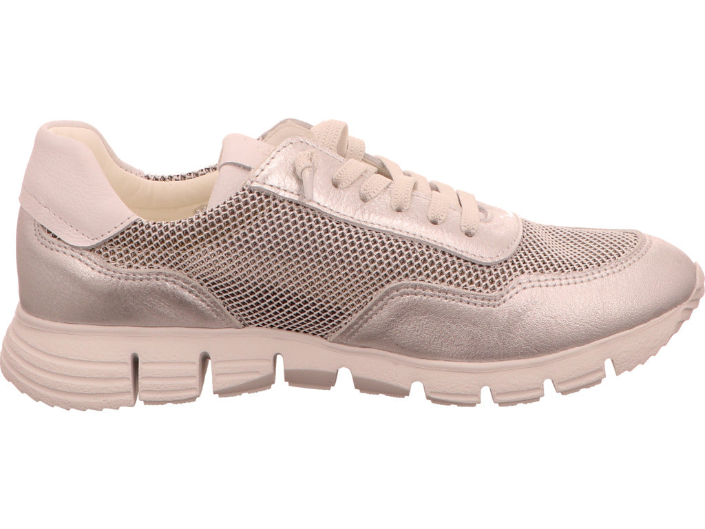 Sioux Damen Sneaker Mokrunner-D-017 in silber-kombiniert