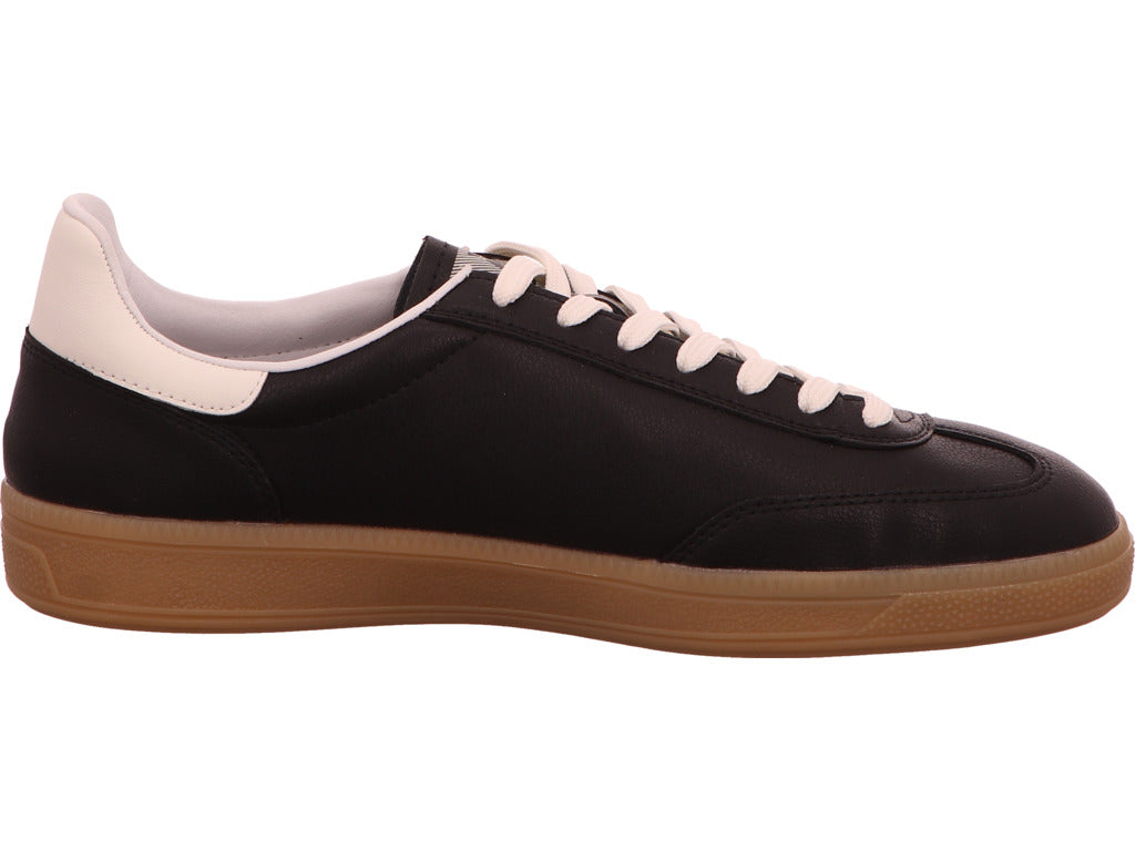 Rieker Herren Sneaker in schwarz-weiß-kombiniert