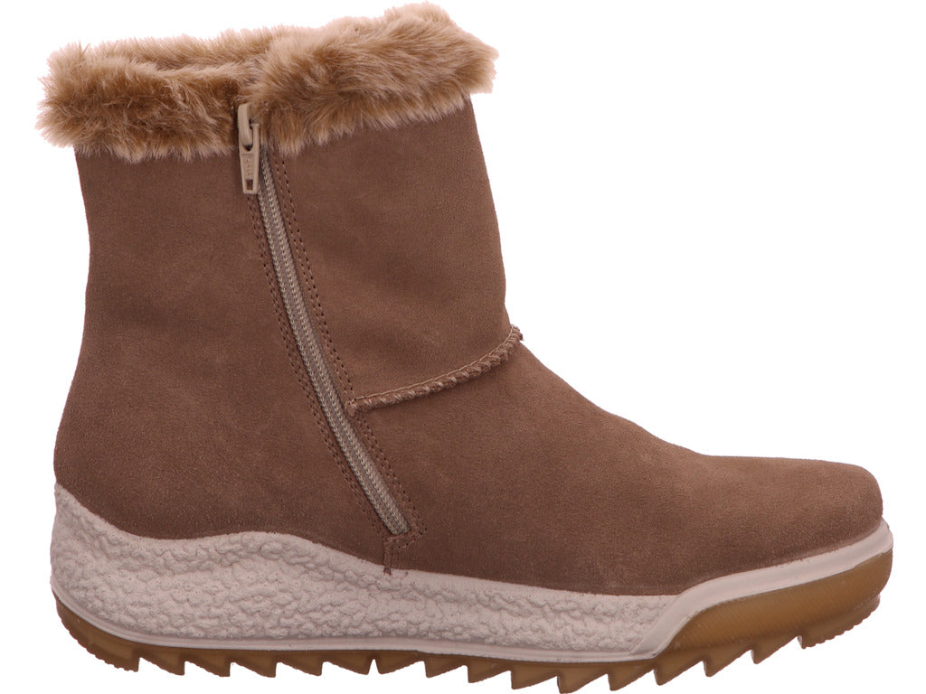 Rieker Damen Stiefel in hellbeige