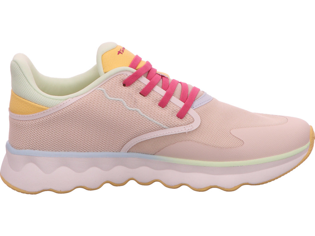Tamaris Damen Sneaker in beige-bunt-kombiniert