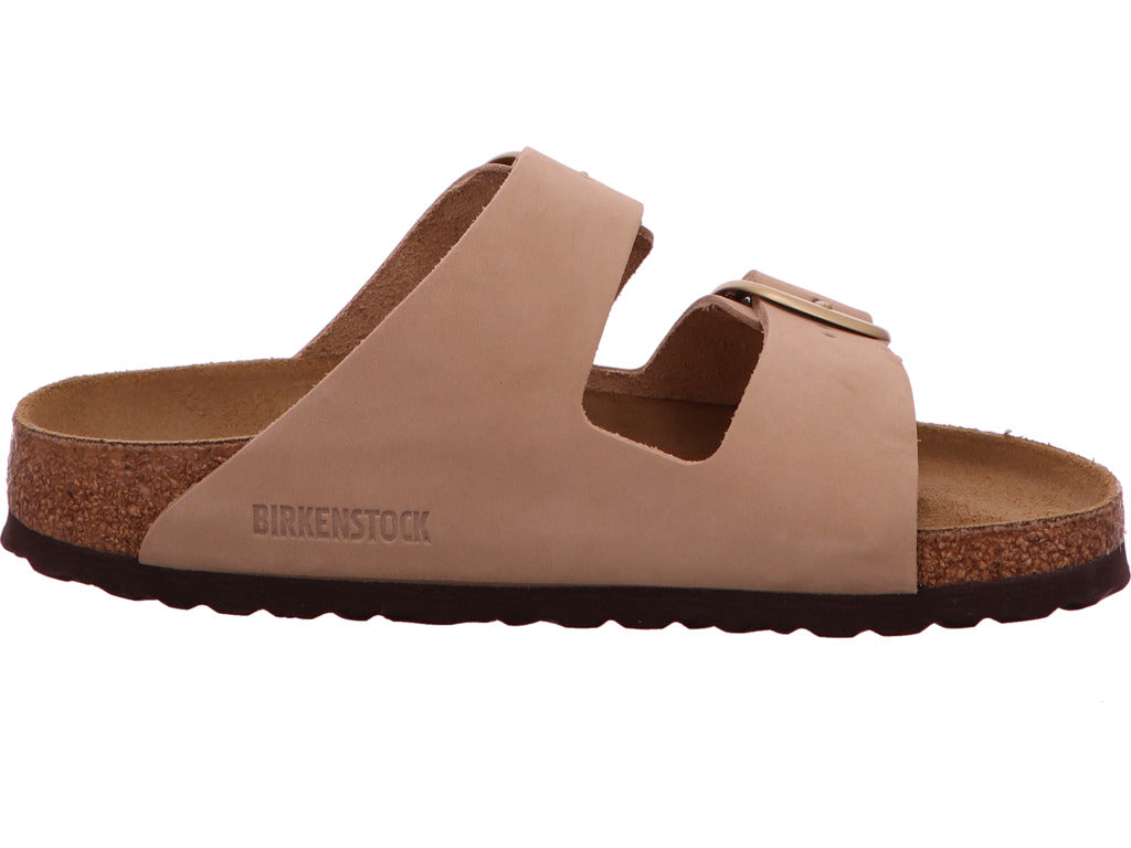 Birkenstock Damen Pantolette Arizona Big Buckle in beige