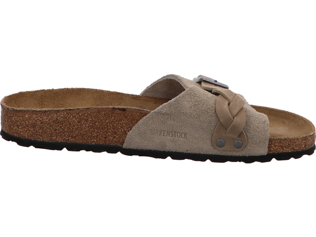 Birkenstock Damen Pantolette Oita in taupe