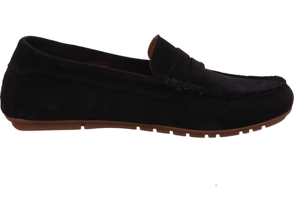 Marc O`Polo Damen Slipper in dunkelblau