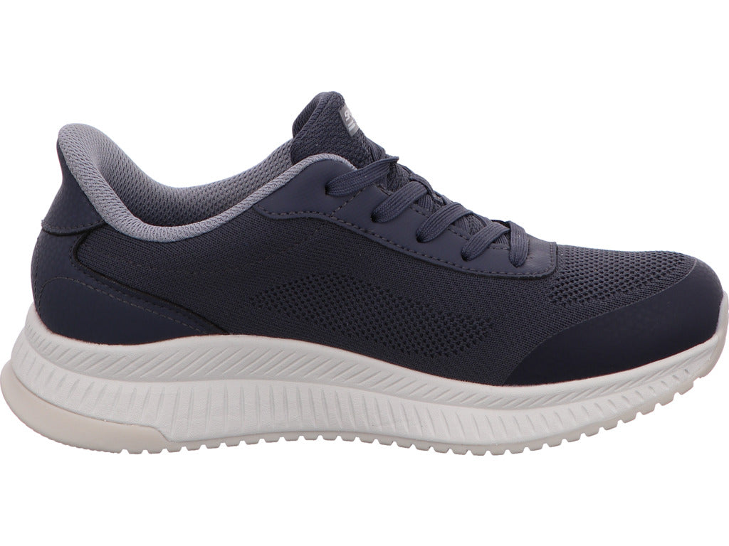 Skechers Damen Sneaker Bobs Squad 4-Essential Look in dunkelblau