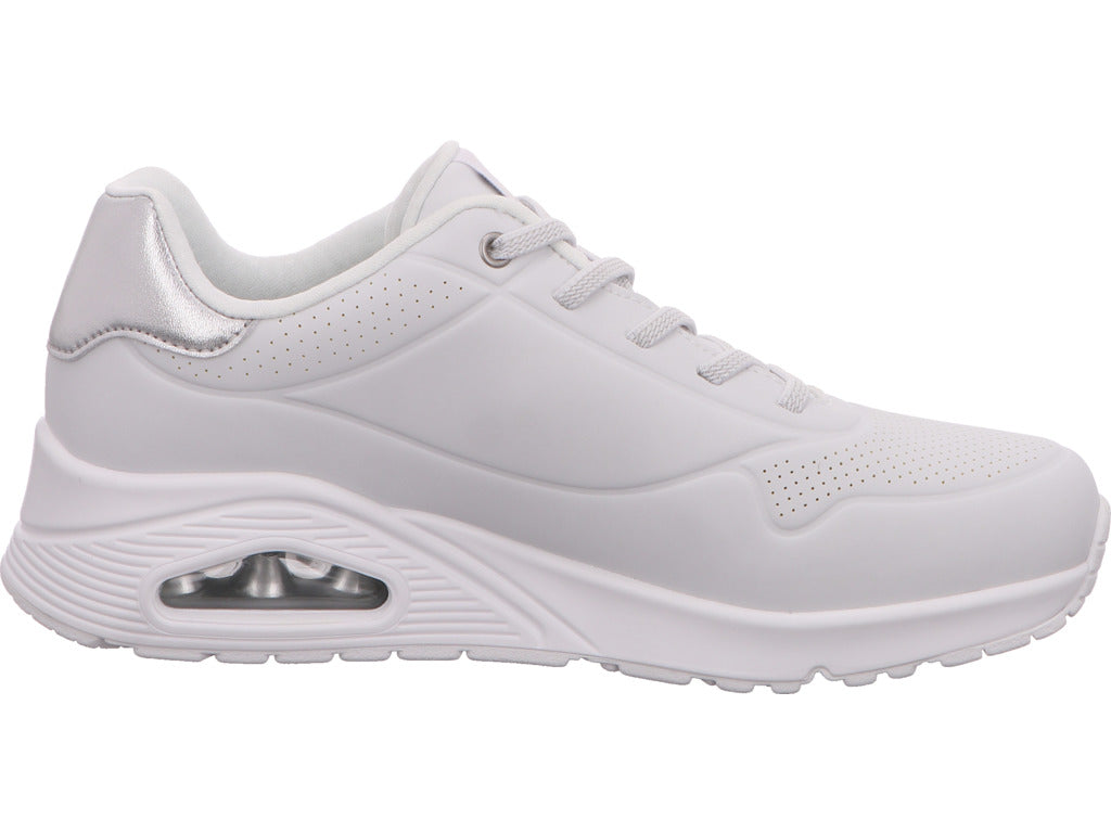 Skechers Damen Sneaker Uno - Shimmer Away in weiß