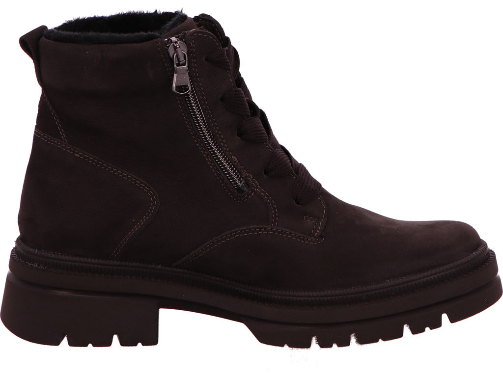 Waldläufer Damen Stiefel H--Amara in dunkelbraun