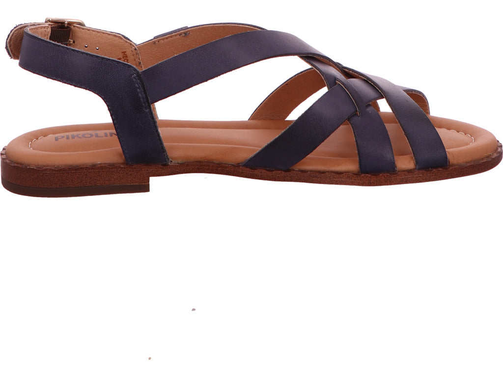 Pikolinos Damen Sandalette Algar in hellblau