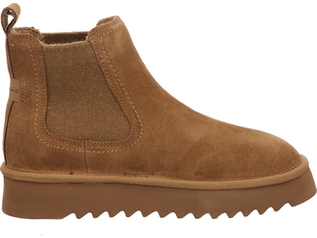 Tamaris Damen Stiefel in dunkelbeige