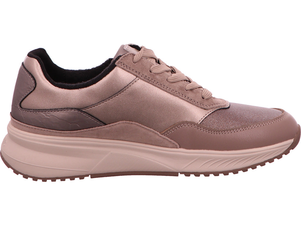 Waldläufer Damen Schnürschuh Mara in taupe
