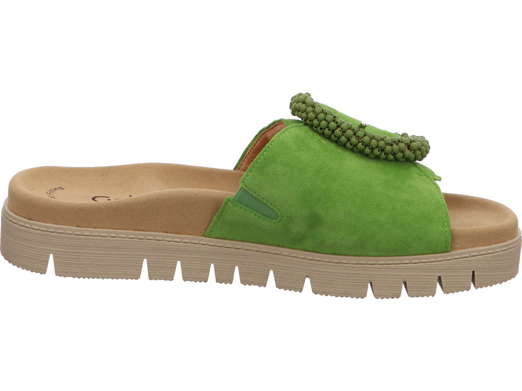 Gabor Damen Pantolette in grün