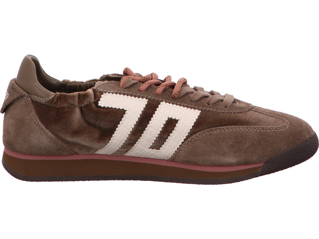 Back 70 Damen Sneaker Rocket Fw26-V011 in beige-bunt-kombiniert