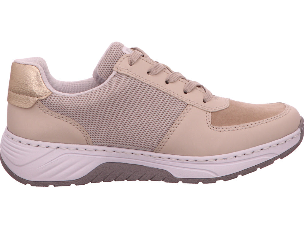 Rieker Damen Sneaker Evolution in beige-kombiniert