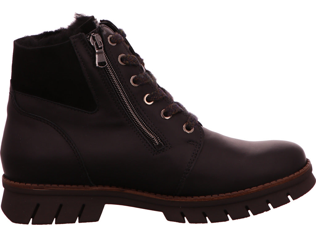 Waldläufer Damen Stiefel Xara in schwarz