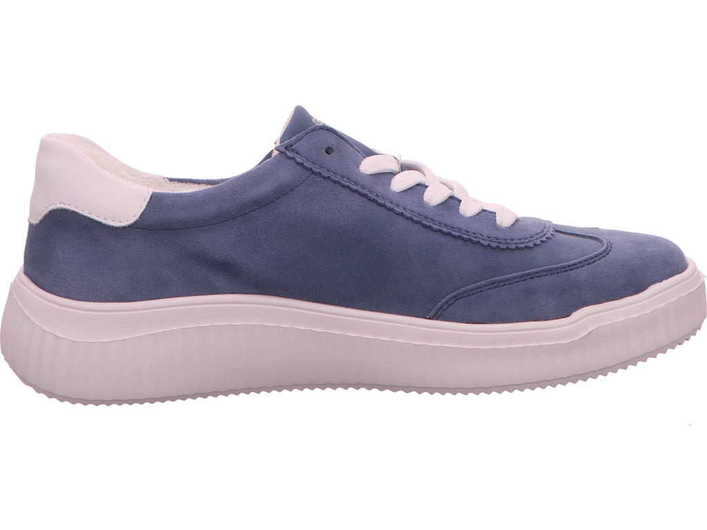 Remonte Damen Sneaker in blau-bunt-kombiniert