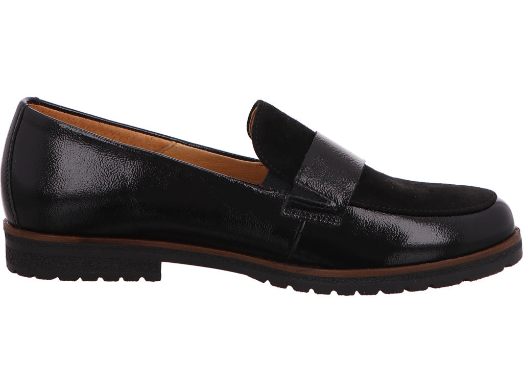 Gabor Comfort Damen Slipper in schwarz