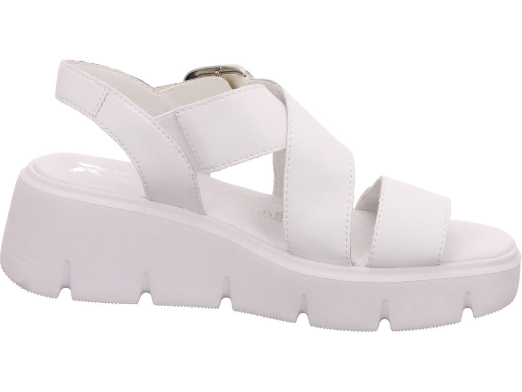 Rieker Damen Sandalette Revolution in weiß
