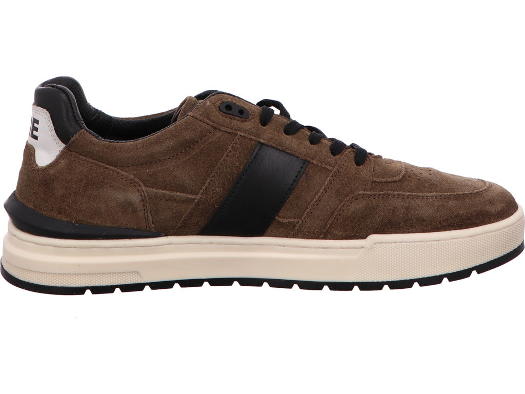 PME Legend herensneakers Alamere in een bruin-multicolor combinatie