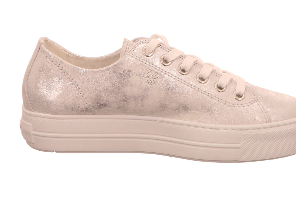 Paul Green Damen Sneaker in silber