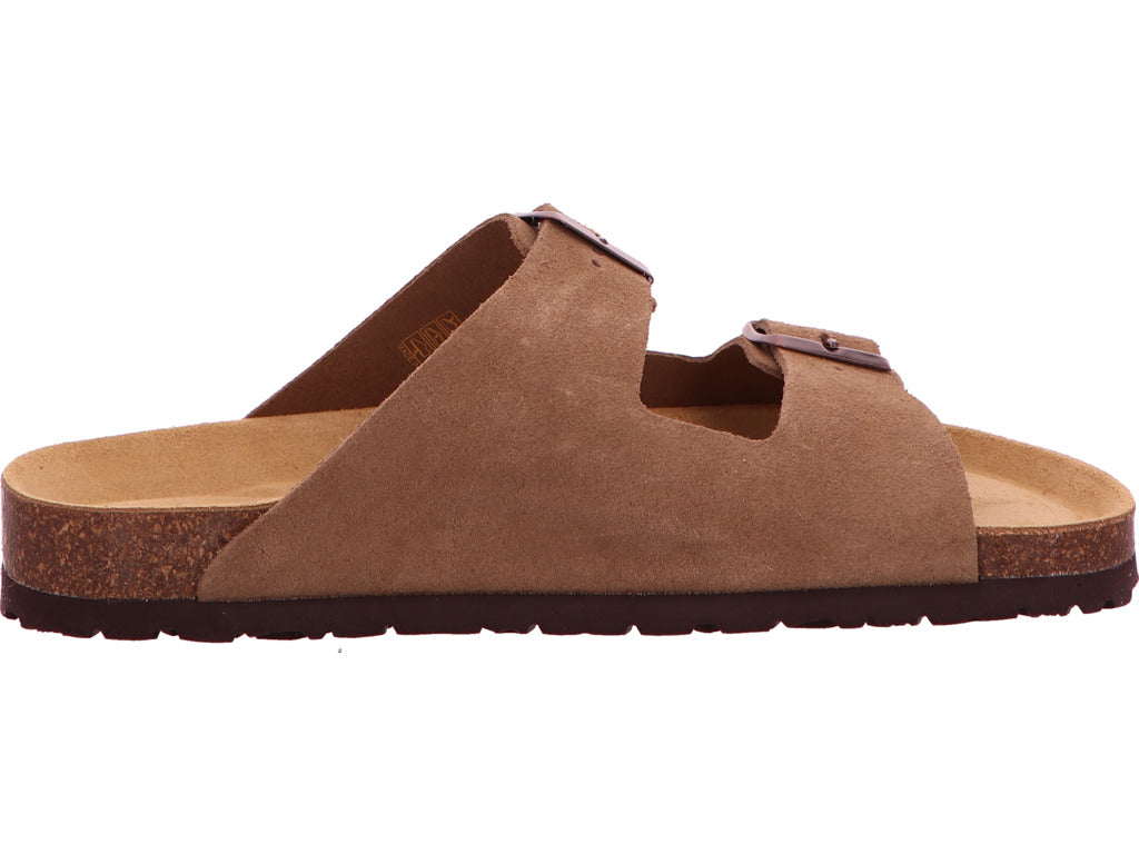 Fjor Herren Pantolette in taupe