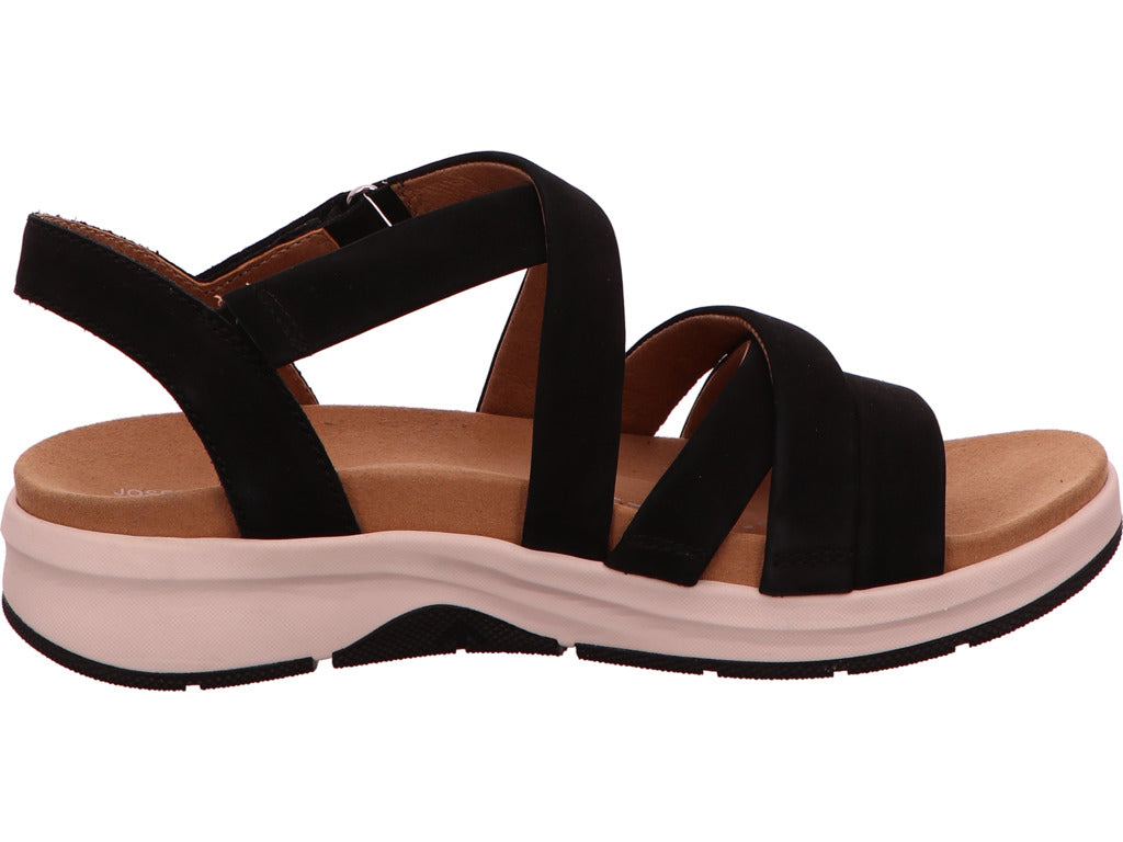 Josef Seibel Damen Sandalette Estelle 07 in schwarz