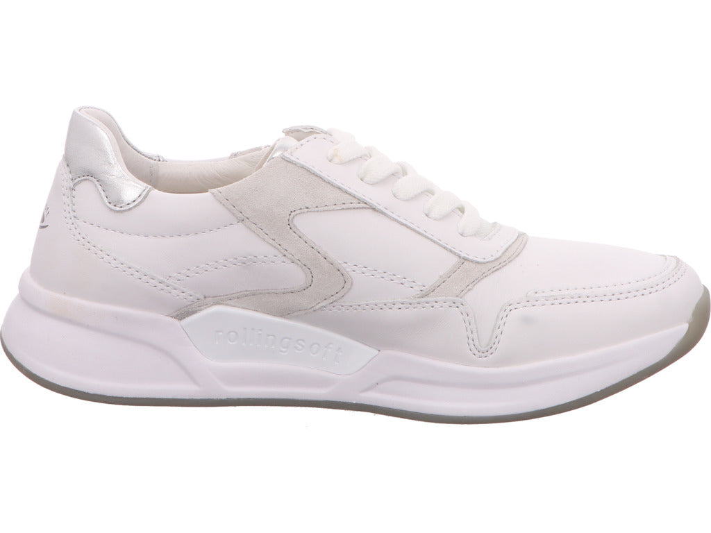 Gabor Comfort Damen Sneaker in weiß-bunt-kombiniert