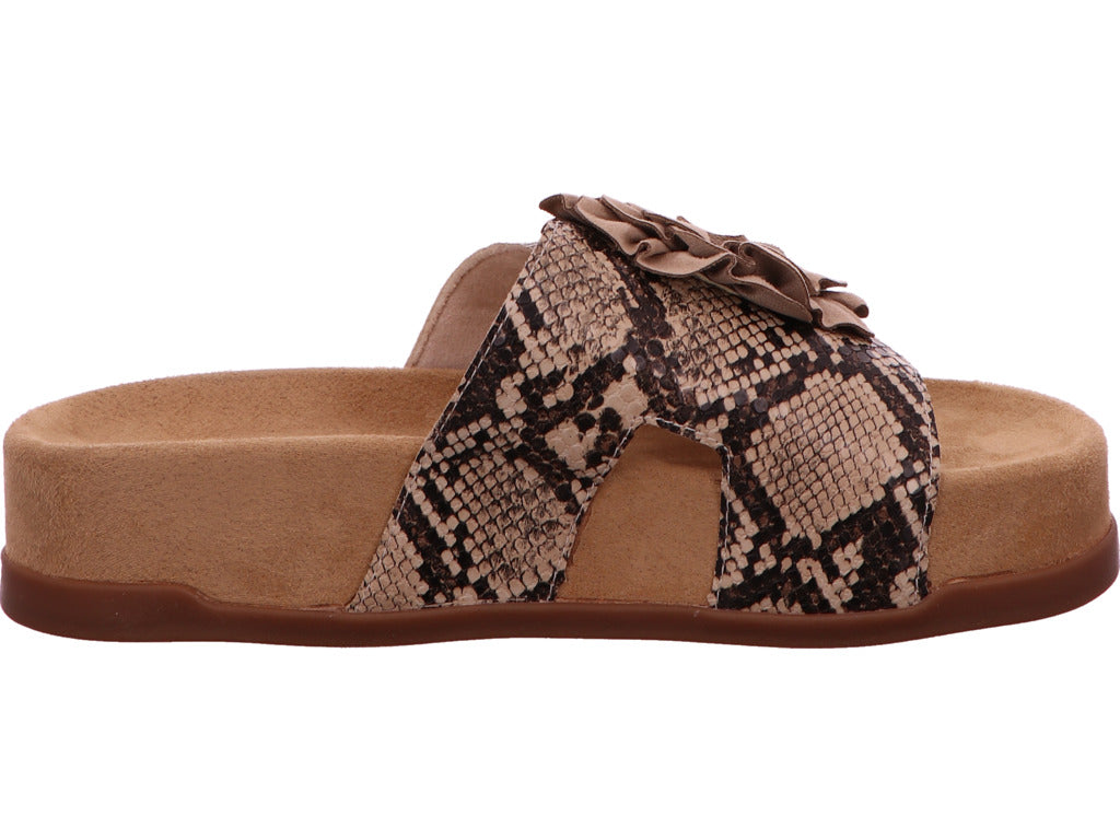 Rieker Damen Pantolette in beige