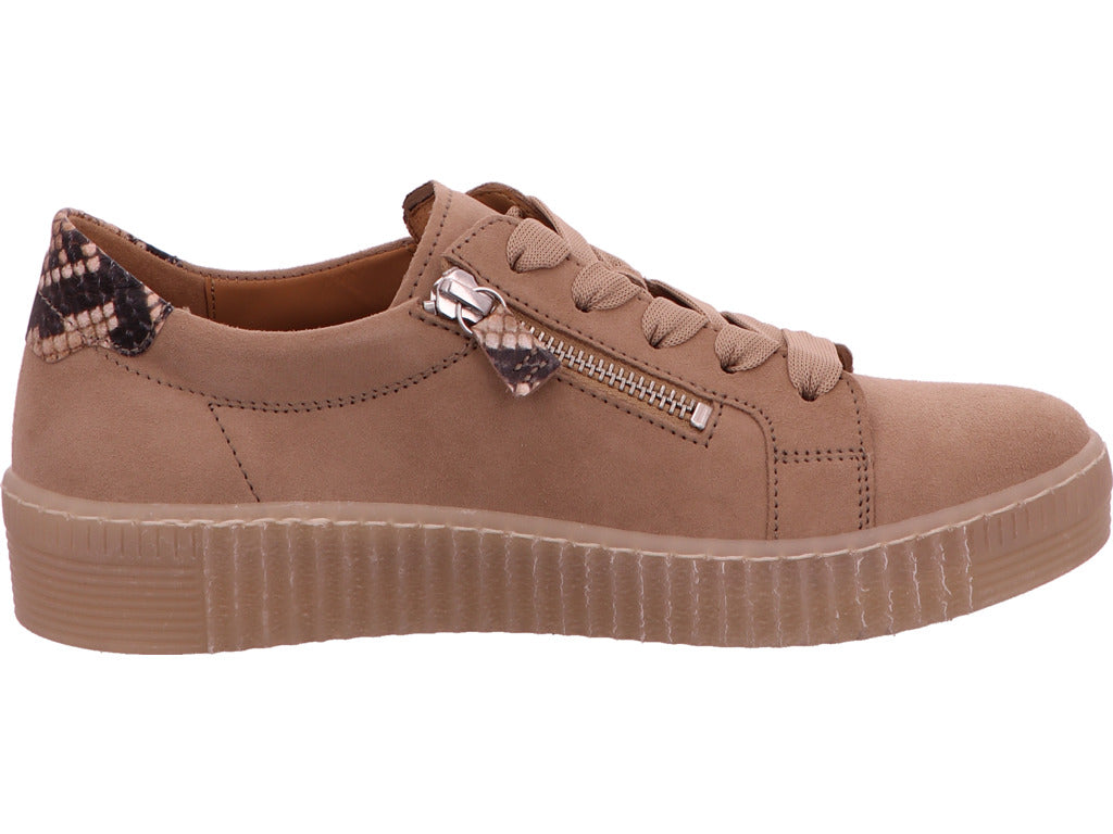 Gabor Damen Sneaker in beige-bunt-kombiniert