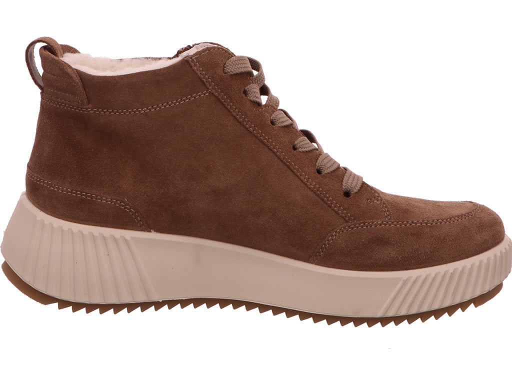 Ara Damen Stiefel Davos-St in dunkelbeige
