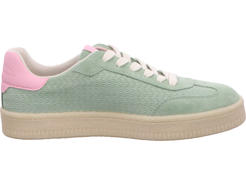 Tamaris Damen Sneaker in grün-bunt-kombiniert