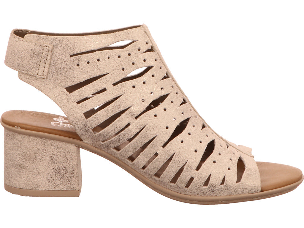 Rieker Damen Sandalette in beige