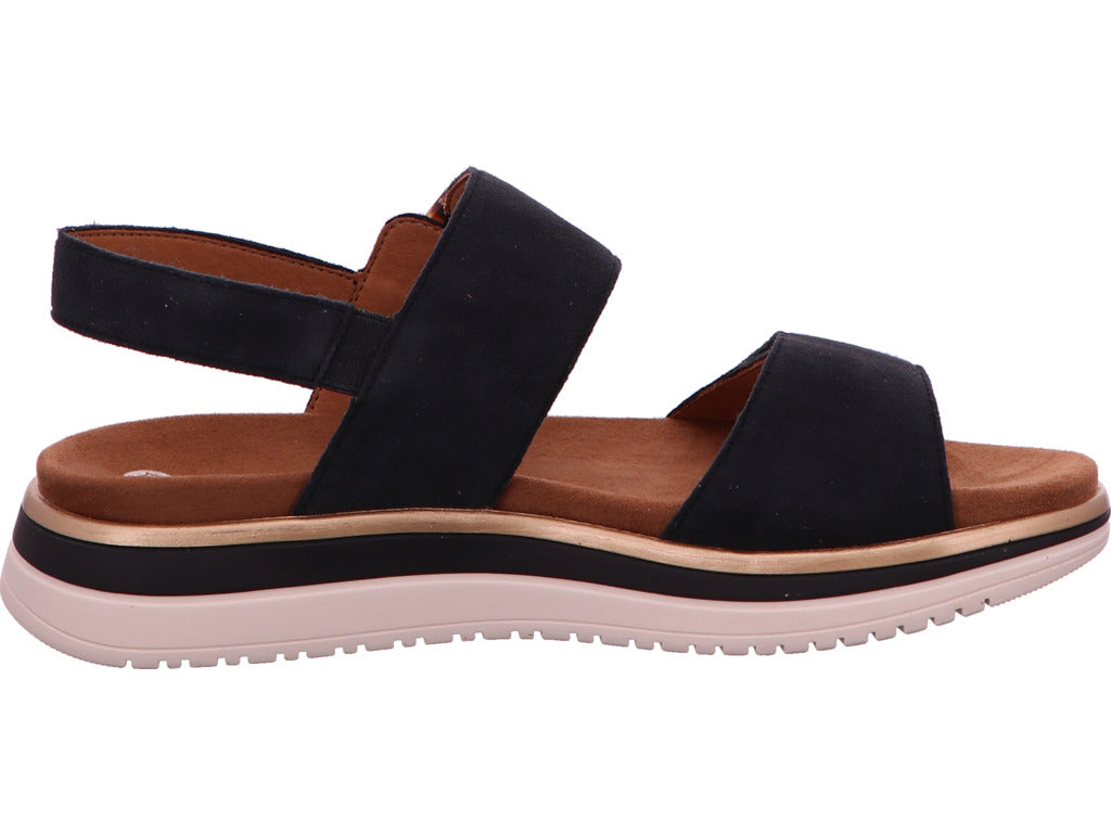 Remonte Damen Sandalette in dunkelblau