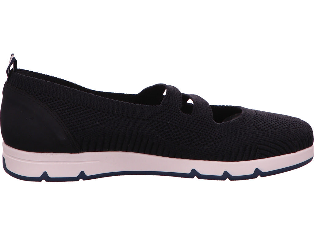 Rieker Damen Sneaker in blau-kombiniert