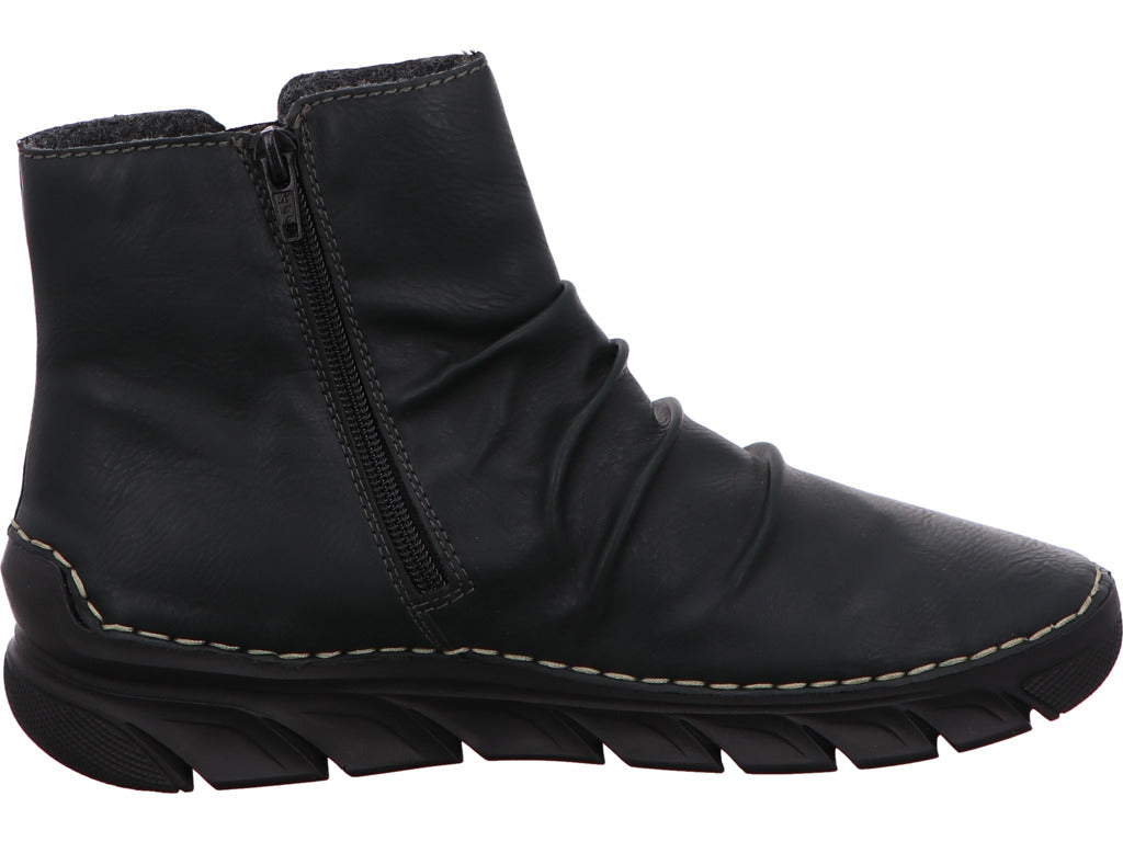 Rieker dameslaarzen in donkergroen