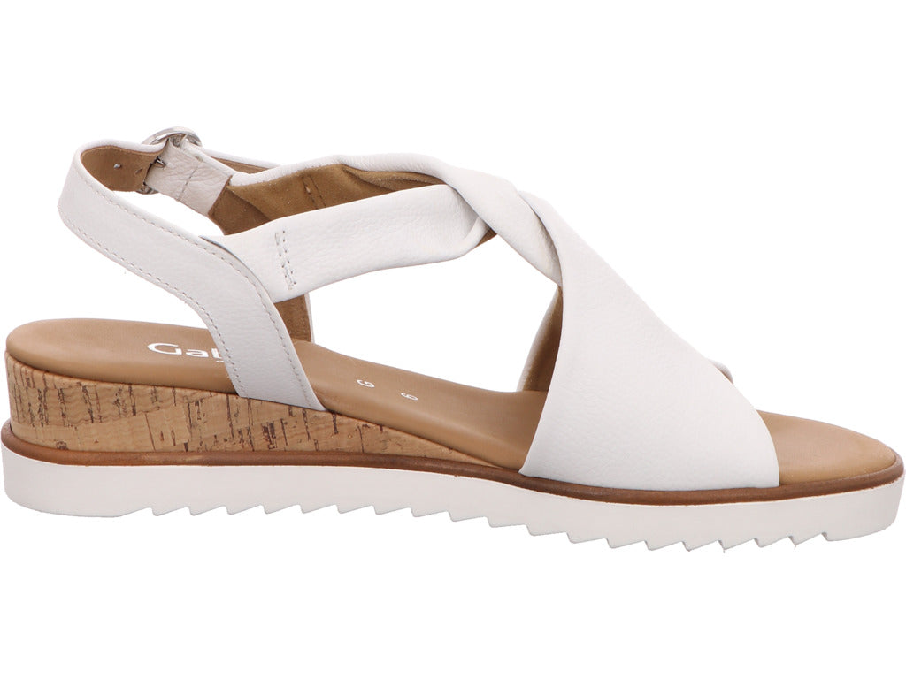 Gabor Comfort Damen Sandalette in weiß