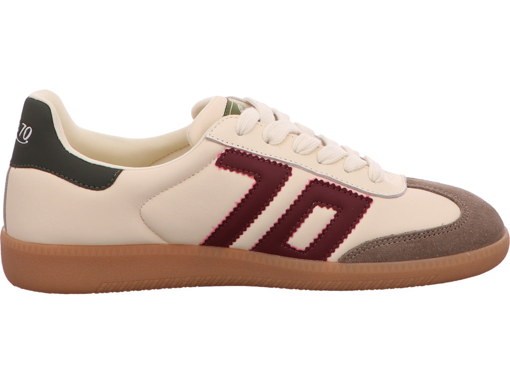Back 70 Damen Sneaker Cloud Fw26-N201 in beige-bunt-kombiniert