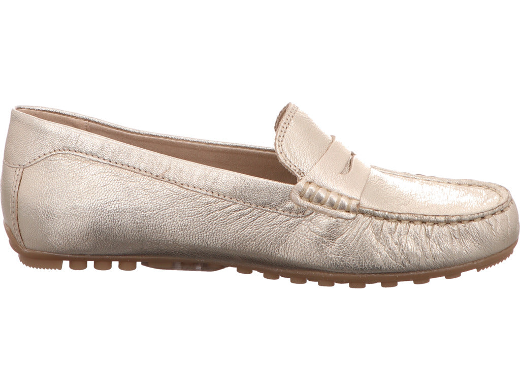 Caprice Damen Slipper in gold