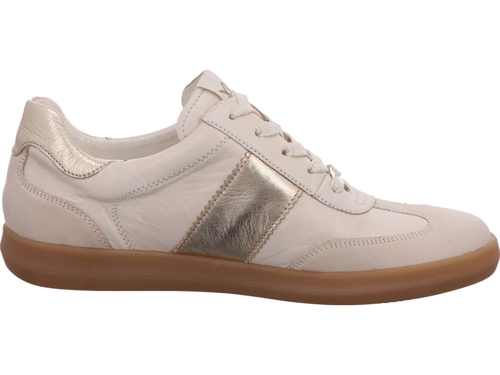 Caprice Damen Sneaker in weiß-bunt-kombiniert