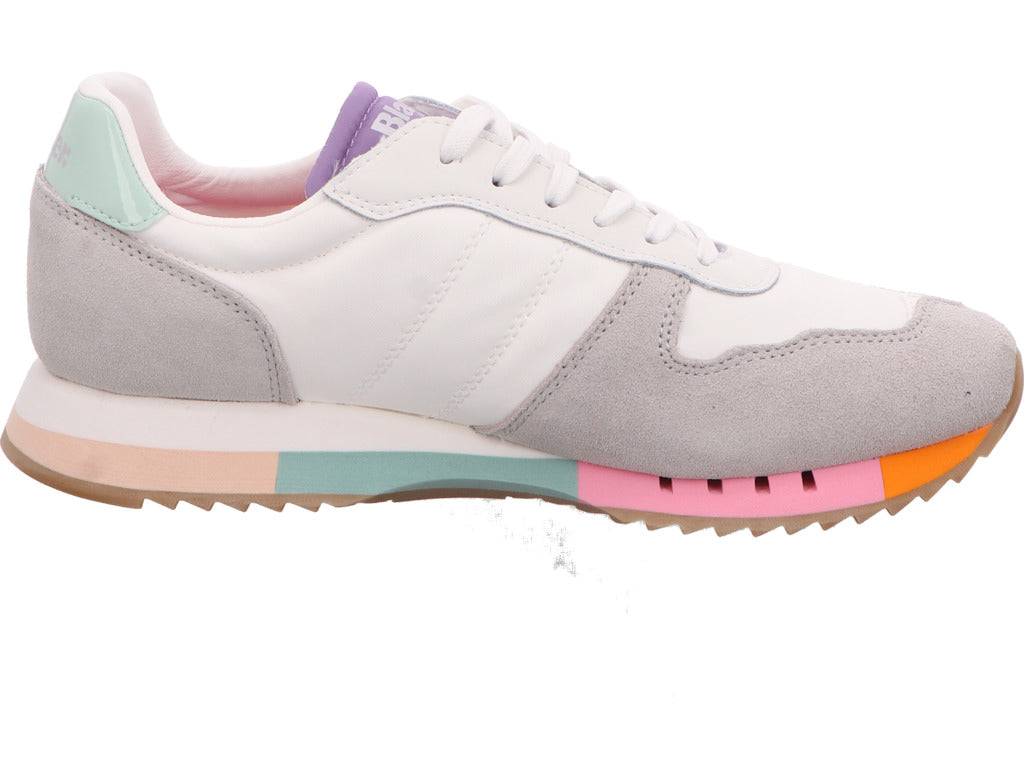 Blauer Shoes Damen Sneaker Melrose 02 in weiß-bunt-kombiniert