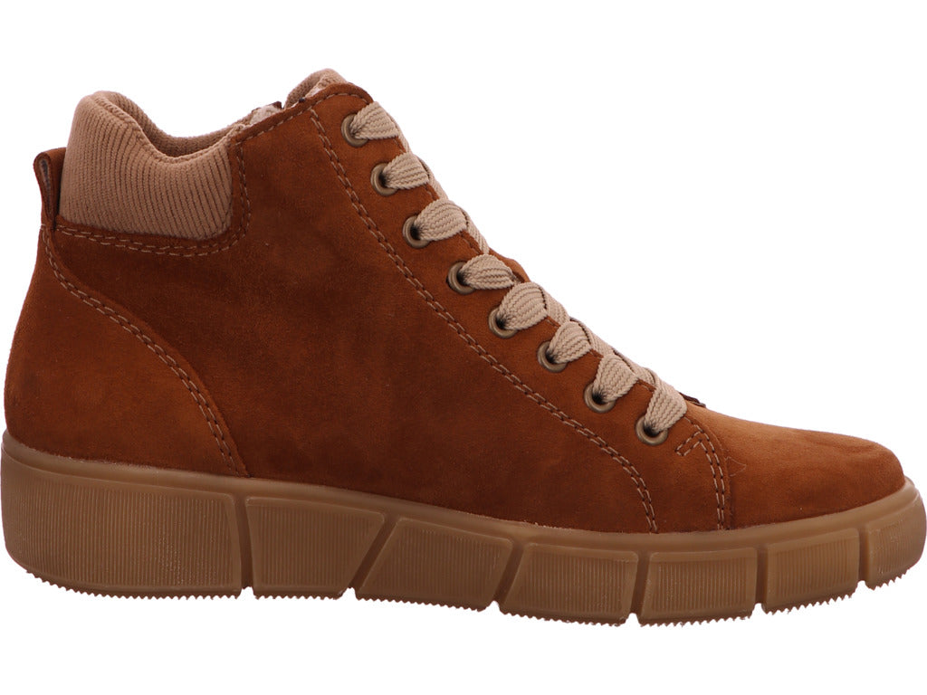 Remonte Damen Stiefel in braun-bunt-kombiniert